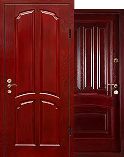 Каталог металлических дверей Из массива