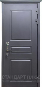 Стальная дверь Металлобагет №24 с отделкой Порошковое напыление