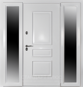 Стальная дверь Металлобагет №11 с отделкой Порошковое напыление